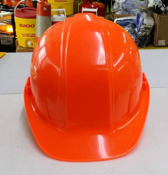 4-point Cap Style Hard Hat - HI-Viz Orange